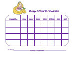 disney princess behavior chart